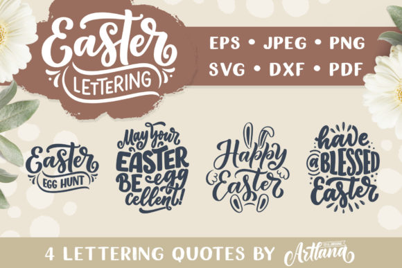 Beautiful Hand-Drawn Lettering Quotes About Easter