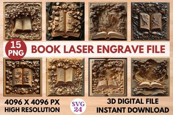 Book Laser Engrave File: Create Stunning 3D Art