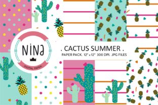 Cactus Wrapping Paper: A Vibrant Digital Collection for Creative Projects